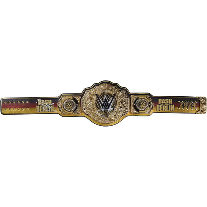 Gunther WWE Autographed 2024 Bash in Berlin Replica Title Belt – Limited Edition of 25