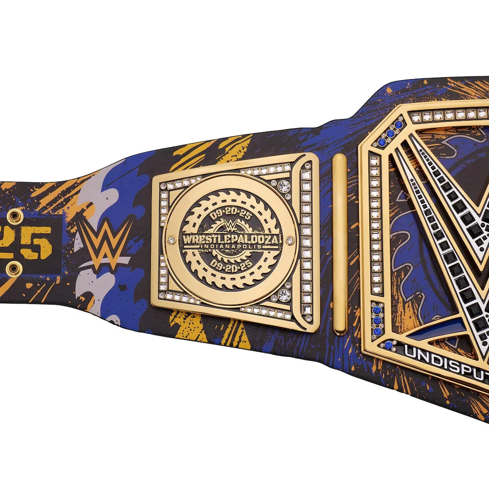 WrestlePalooza 2025 Undisputed Championship Replica Title Belt – Wrestling Collectible