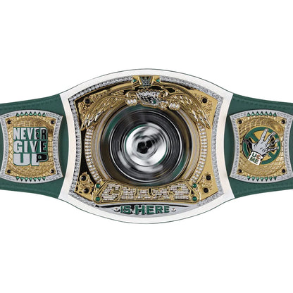 John Cena WWE autographed Farewell Tour 2025 Newark limited edition replica title belt