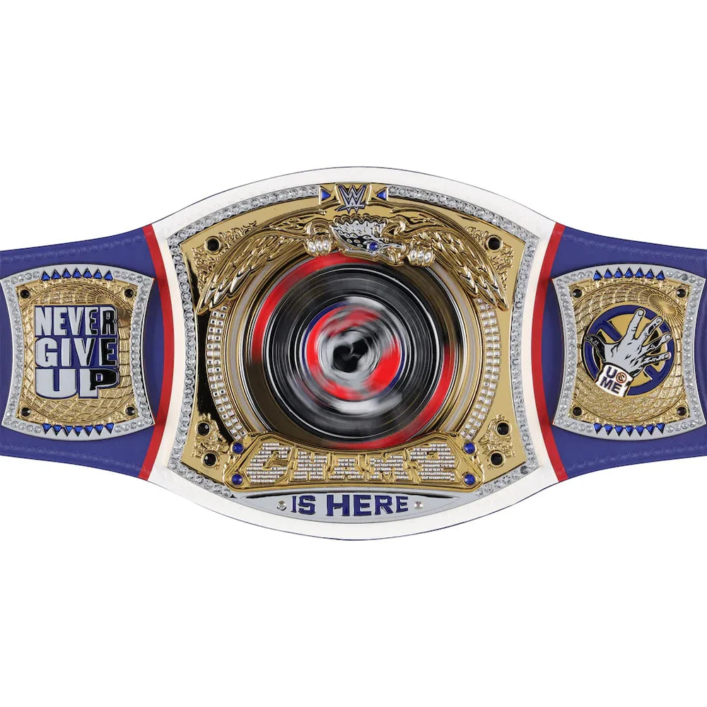 John Cena WWE autographed Farewell Tour 2025 SummerSlam limited edition replica title belt