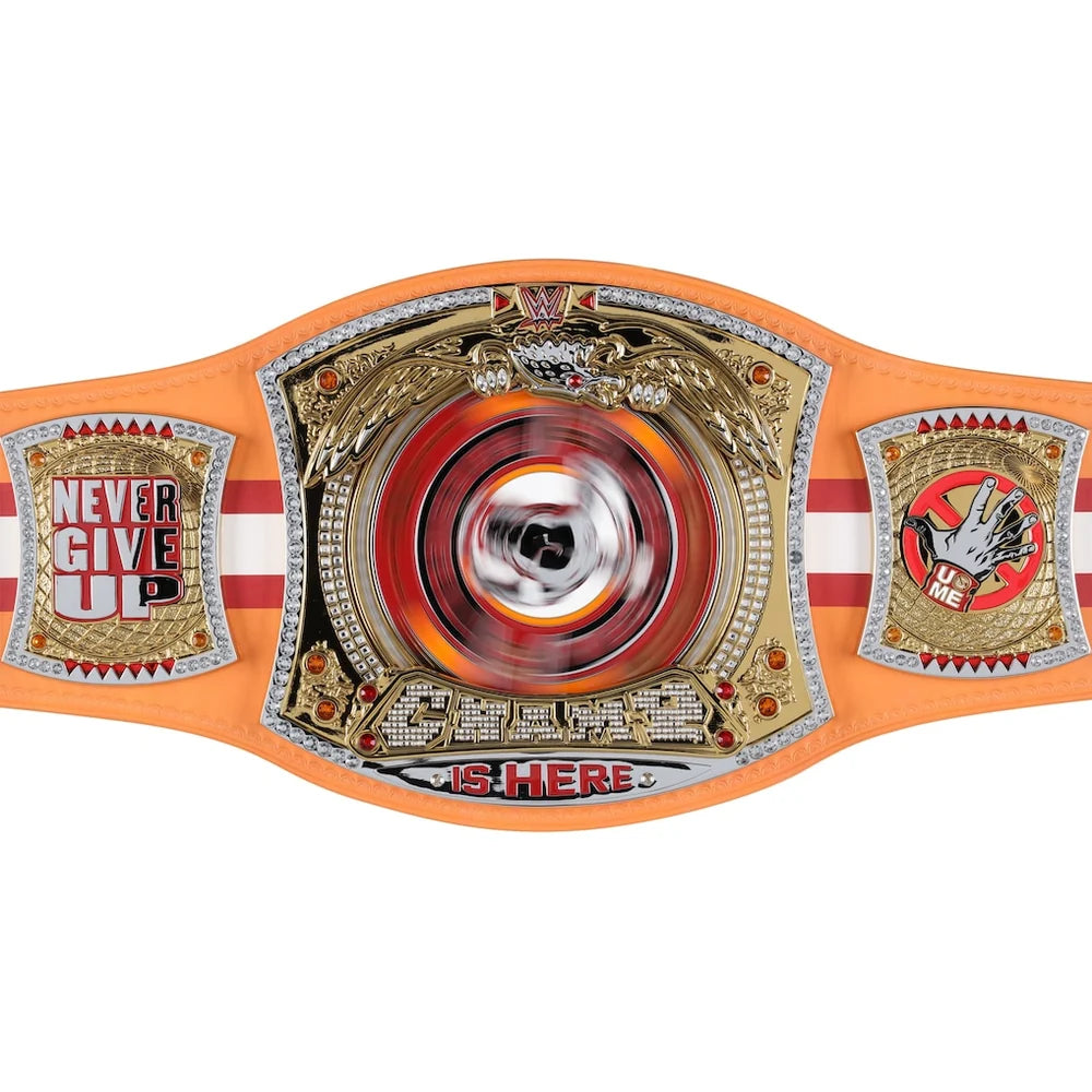 John Cena WWE autographed Farewell Tour 2025 Tampa limited edition replica title belt