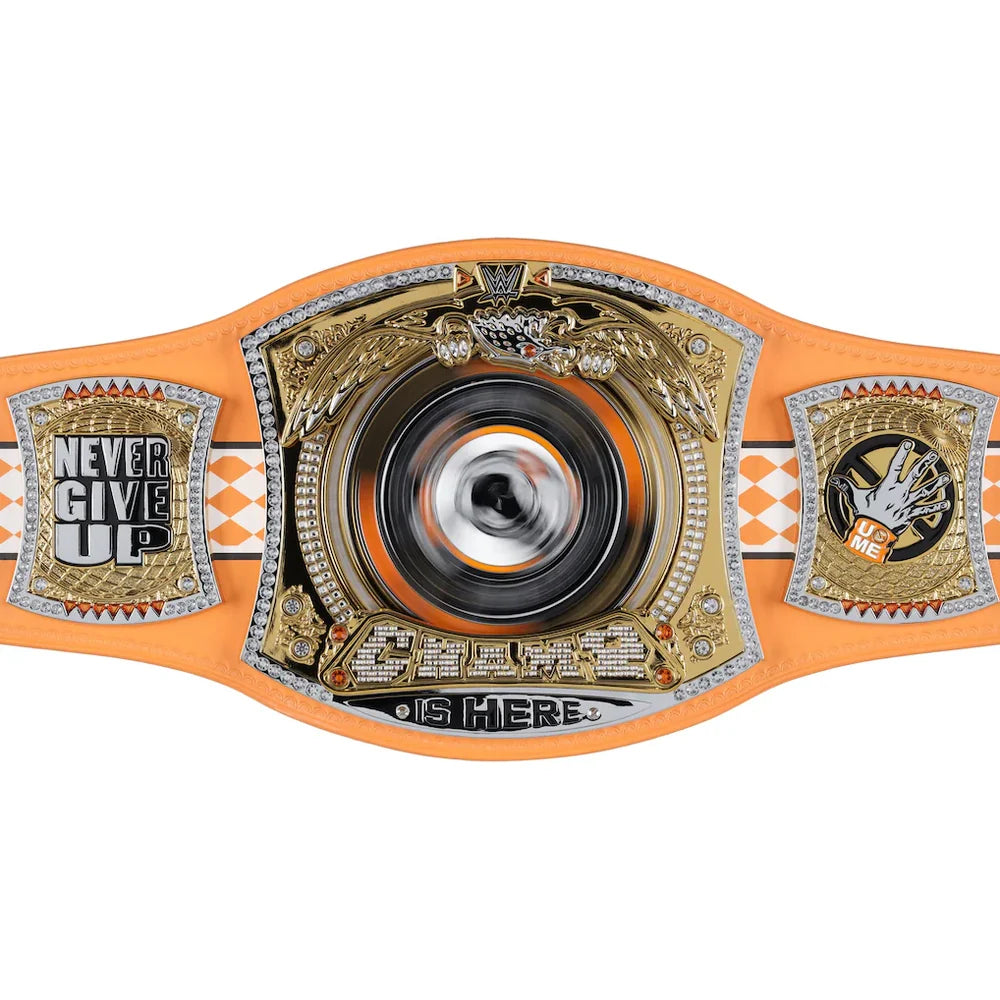 John Cena WWE autographed Farewell Tour 2025 Knoxville limited edition replica title belt