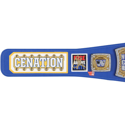 John Cena autographed WWE Farewell Tour 2025 New York City limited edition replica title belt