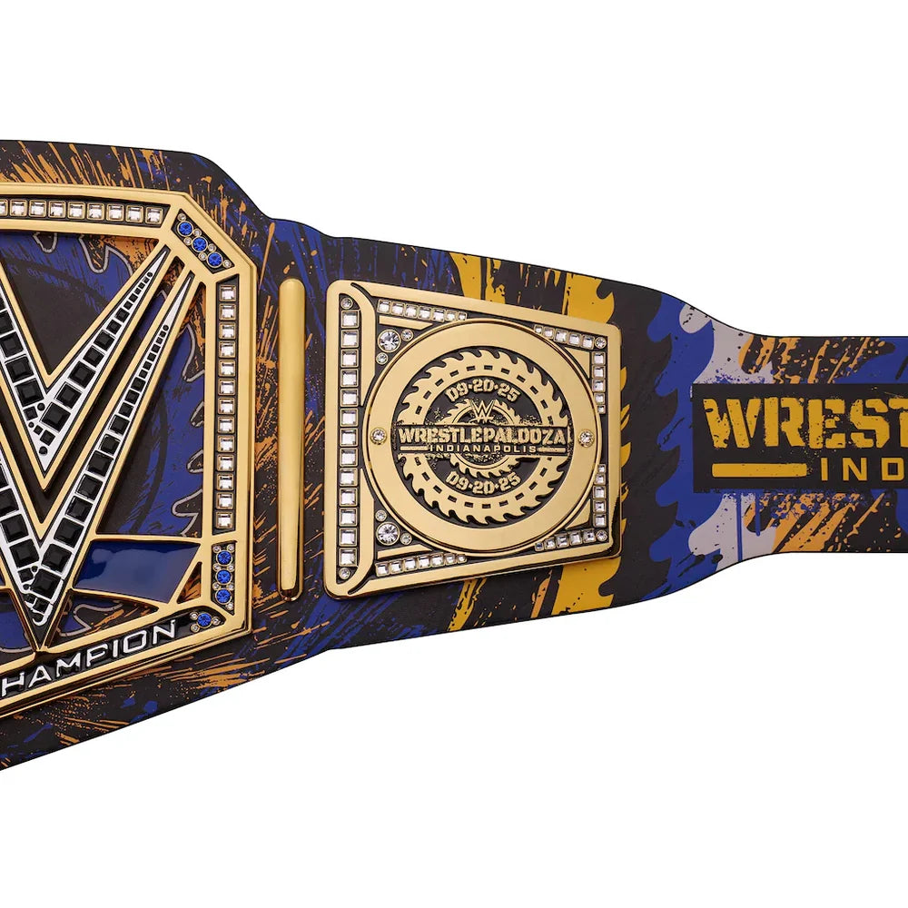 WrestlePalooza 2025 Undisputed Championship Replica Title Belt – Wrestling Collectible