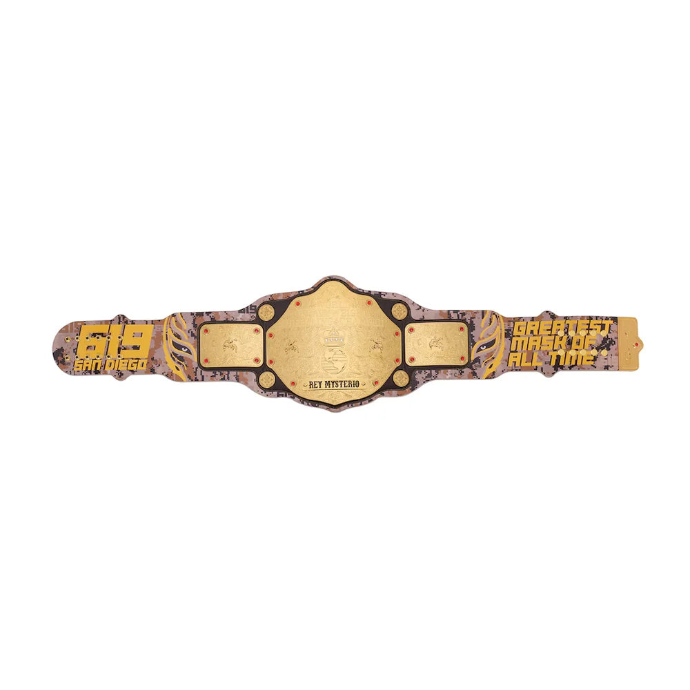Rey Mysterio 619 San Diego Signature Series Title Belt – WWE Wrestling Collectible