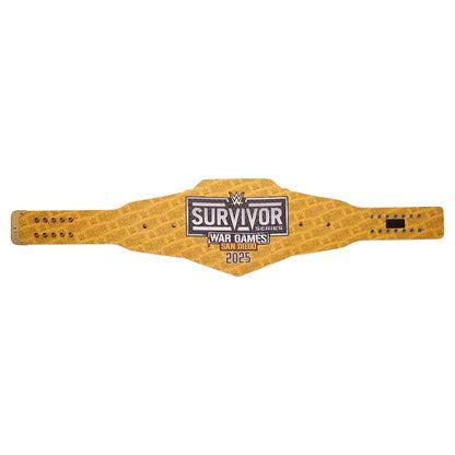 WWE Survivor Series championship belt on a white background