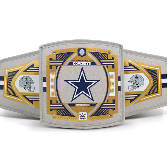 Dallas Cowboys IGLOO WWE Legacy Belt Cooler championship-style NFL collectible