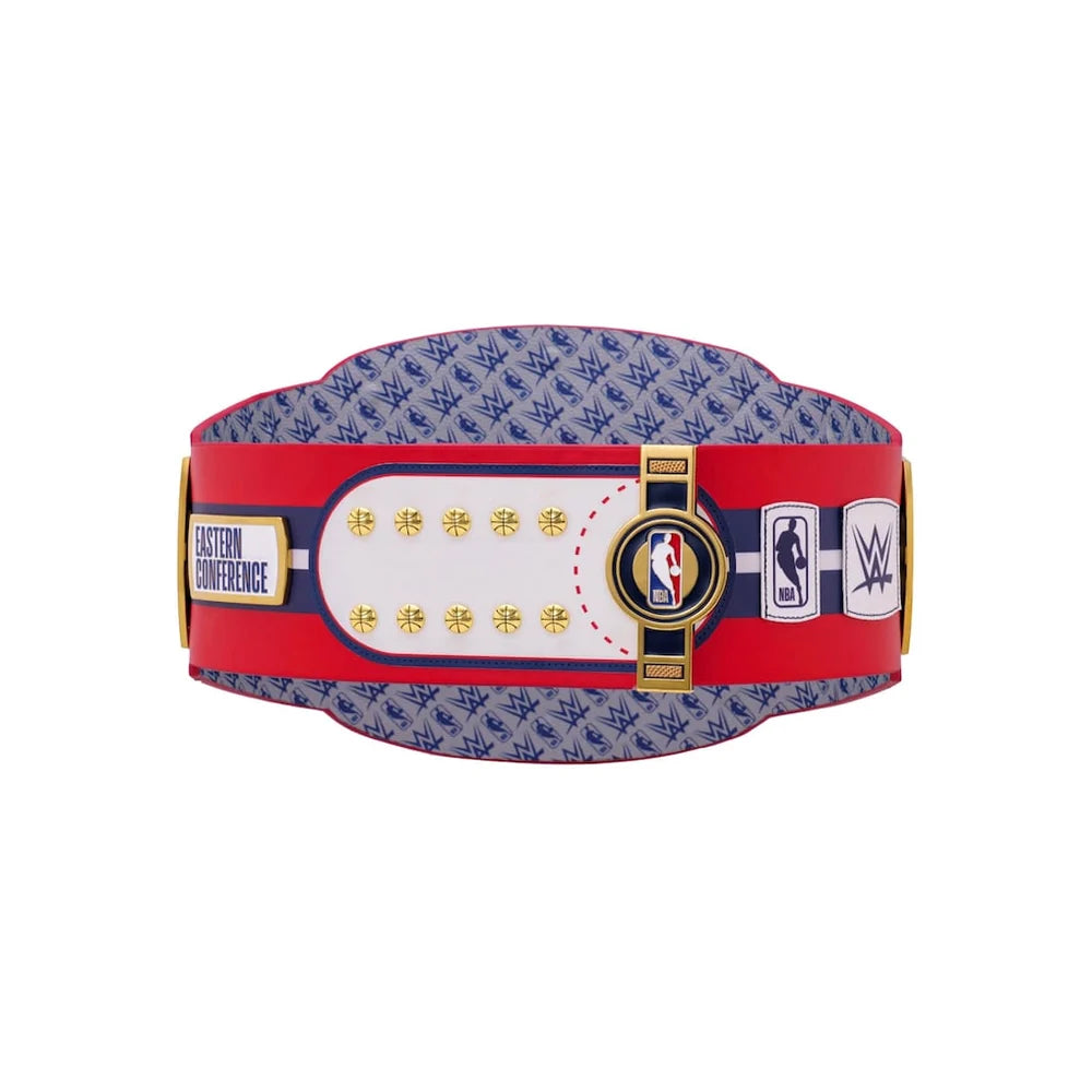 Multi-sport headband with various logos on a white background