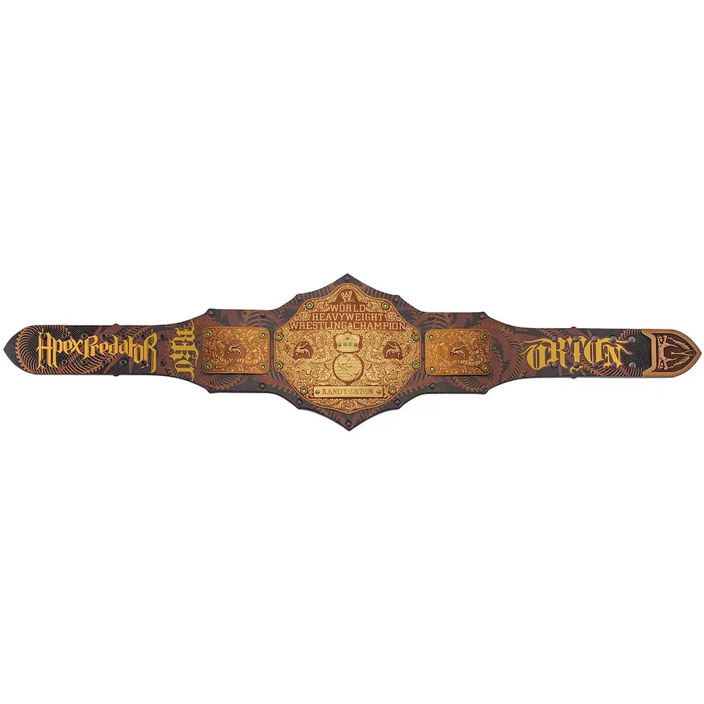 Randy Orton Signatures Series Championship Replica Title Belt WWE wrestling collectible