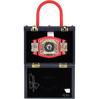John Cena WWE Autographed Last Match Mini Title Belt