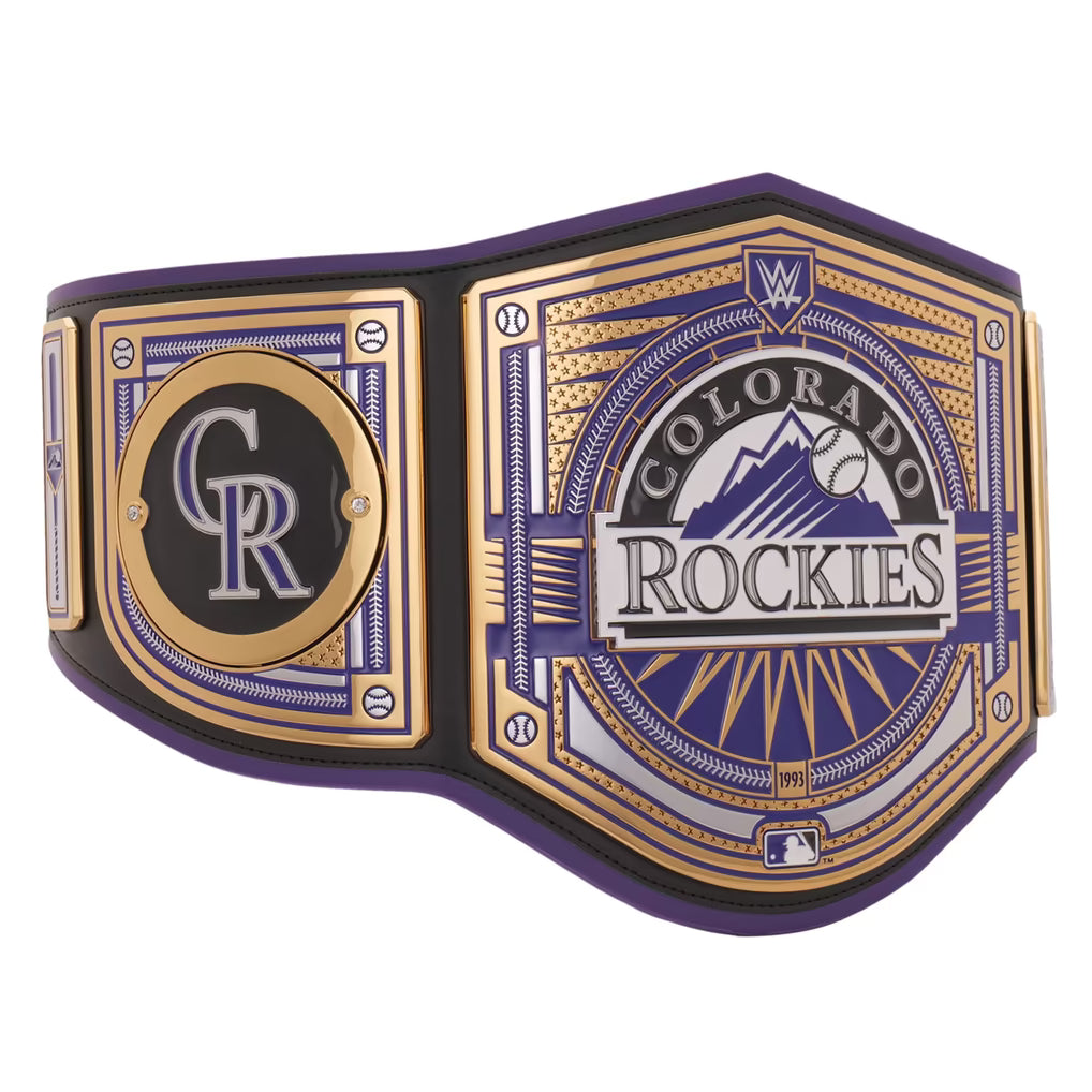 Colorado Rockies WWE Legacy Replica Title Belt