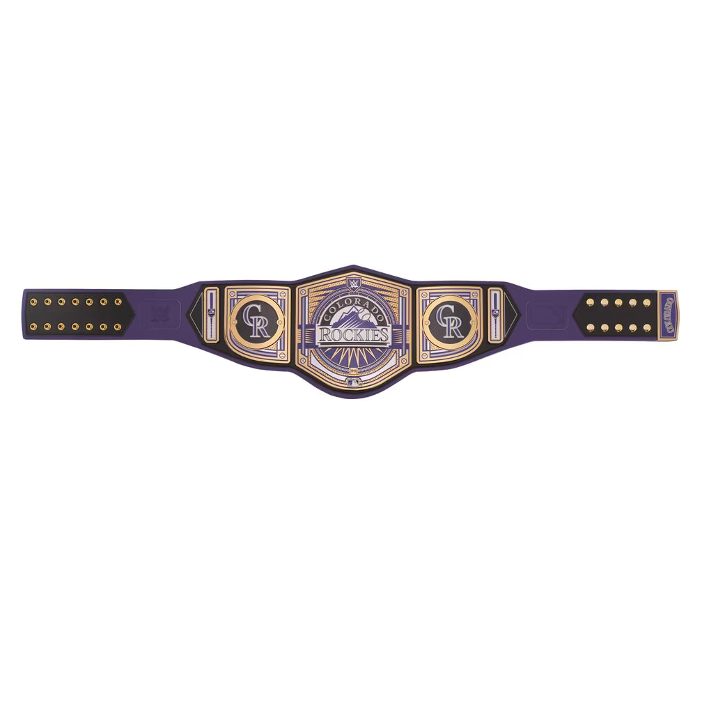 Colorado Rockies WWE Legacy Replica Title Belt