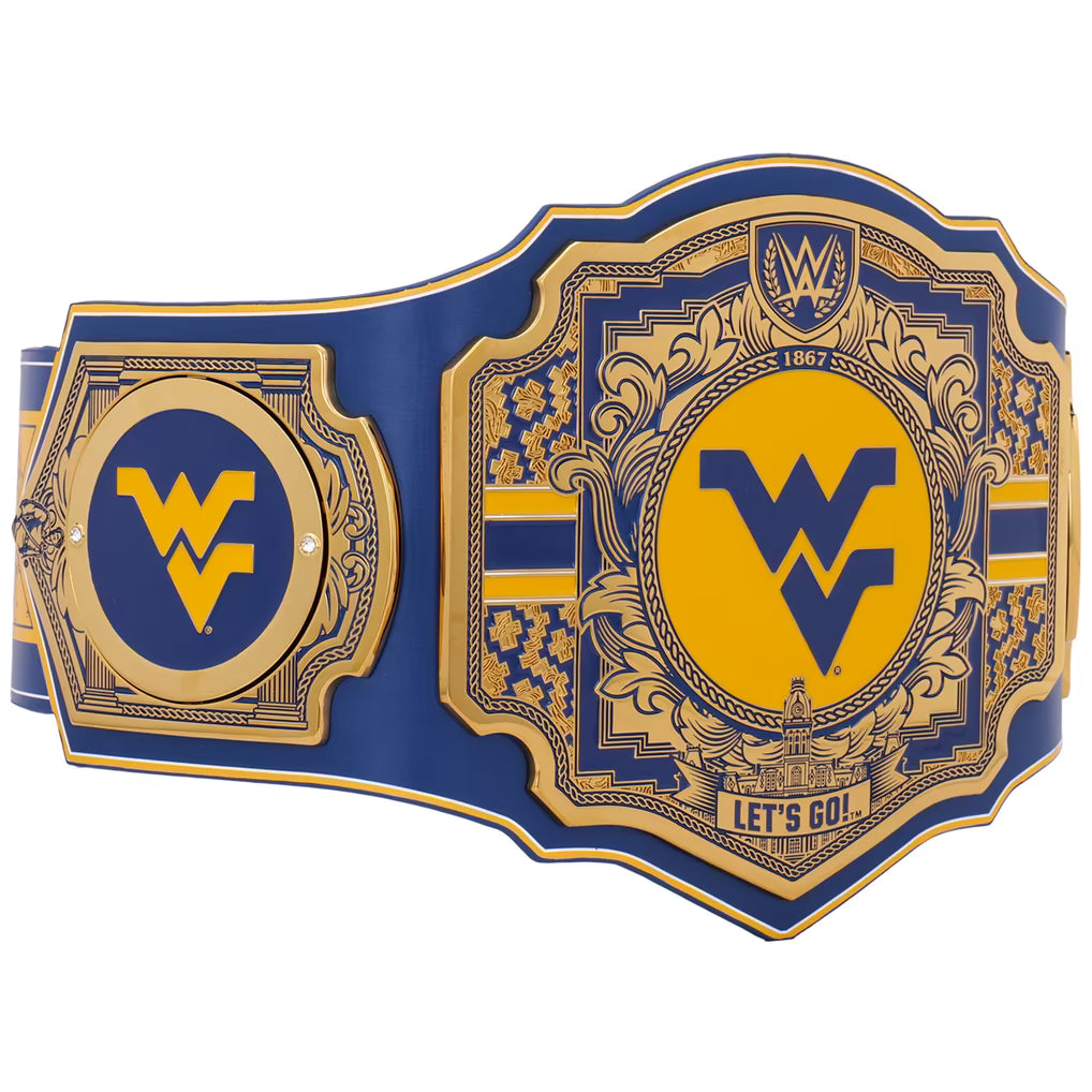 West Virginia Mountaineers WWE Legacy Replica Title Belt