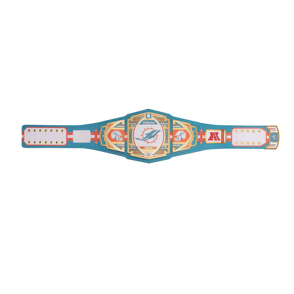 Decorative belt with a central emblem on a white background