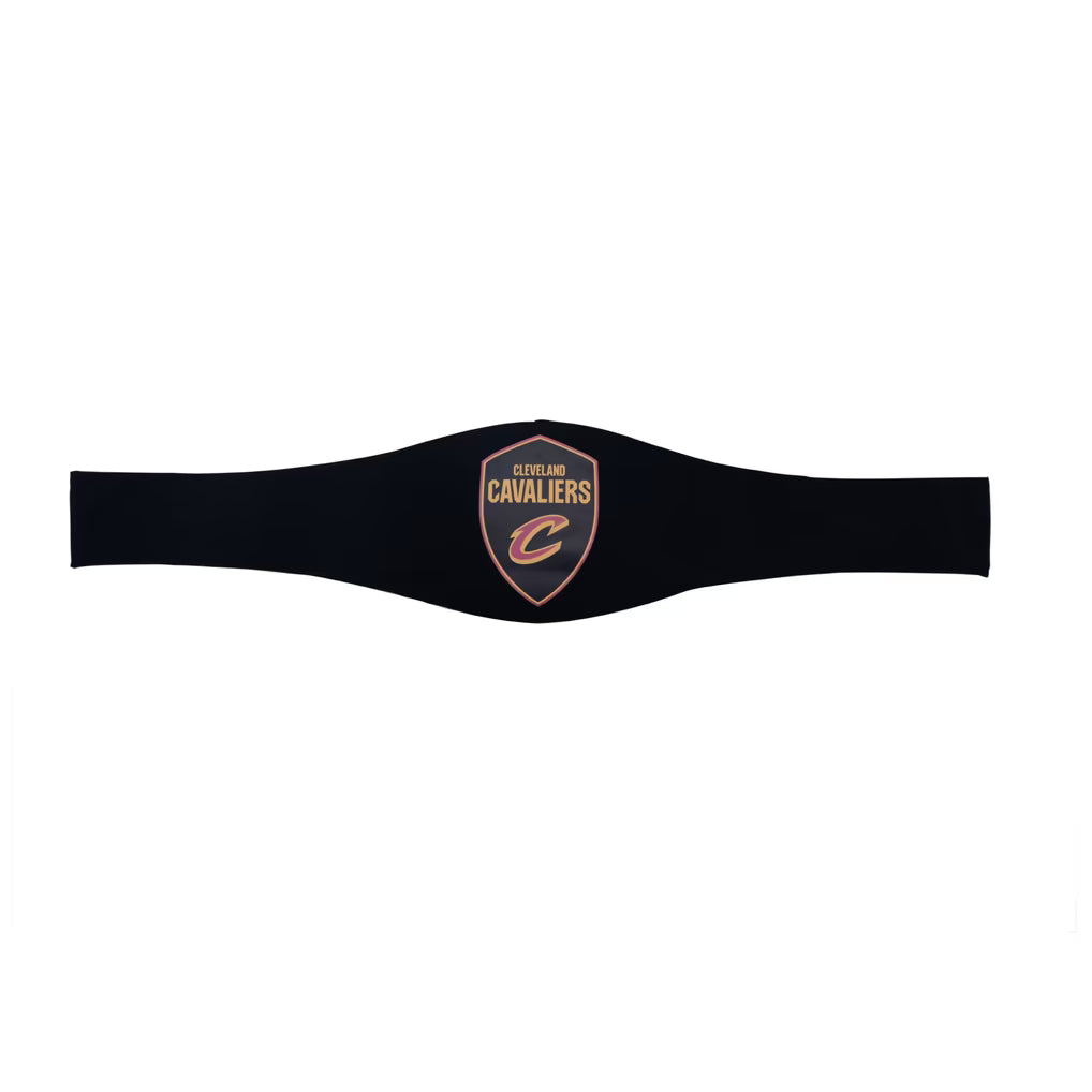 Black elbow support with Cleveland Cavaliers logo on a white background
