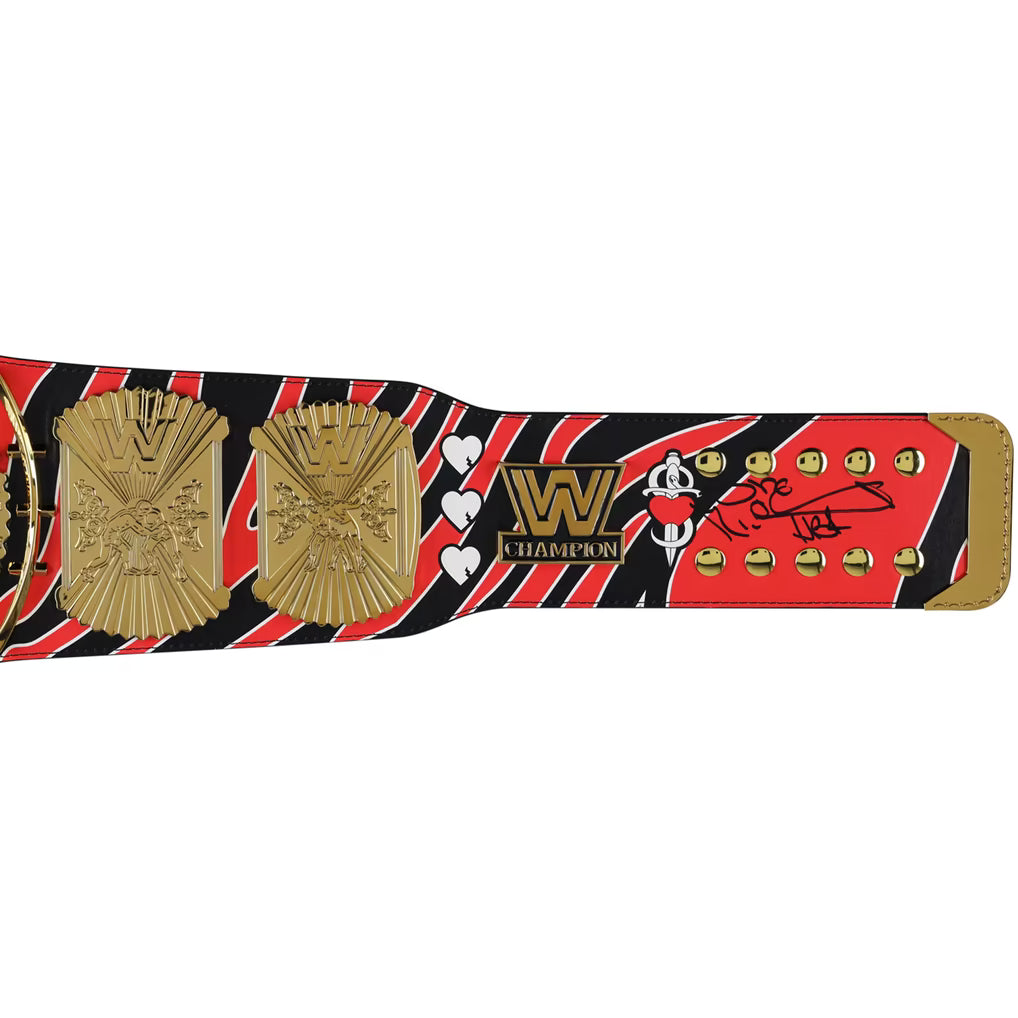 Shawn Michaels WWE Autographed Signature Series Replica Title Belt