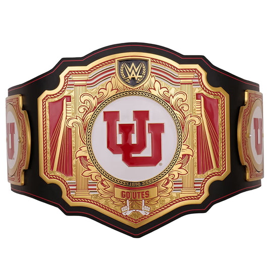 Utah Utes WWE Legacy Title Replica Belt