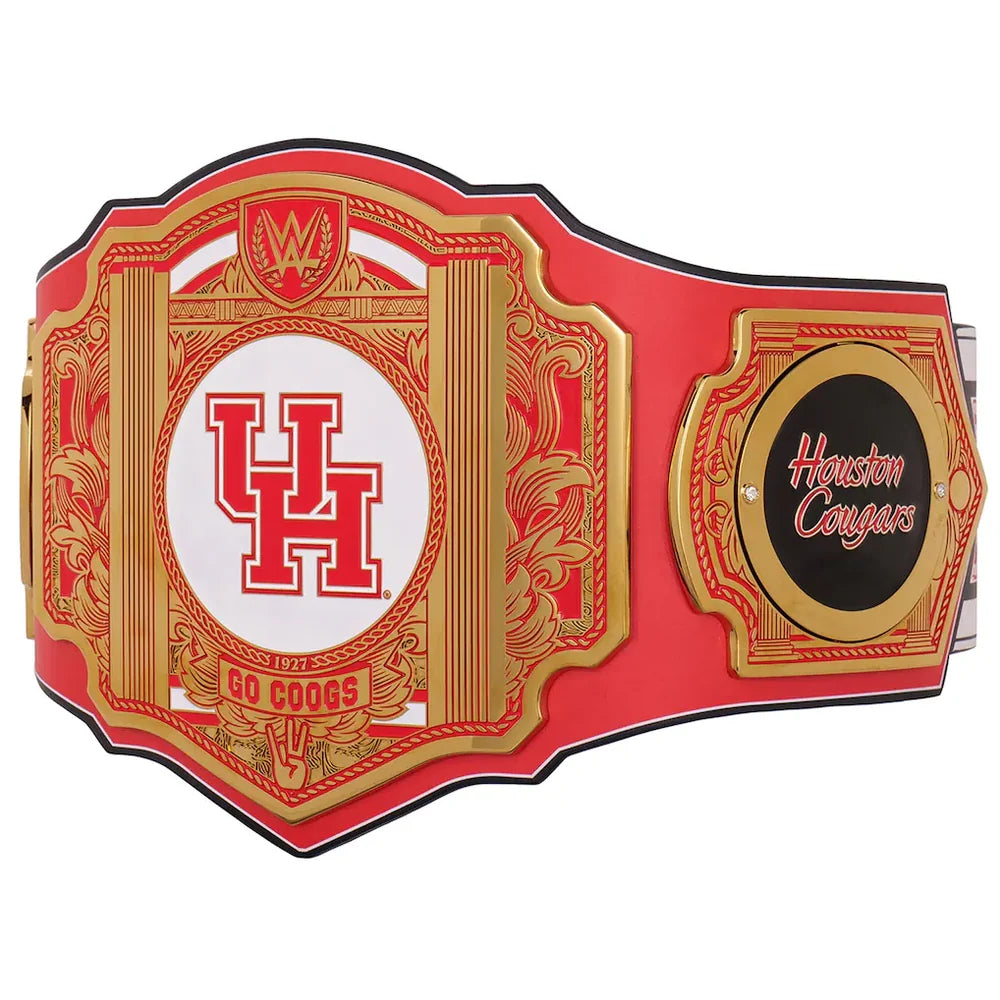 Houston Cougars WWE Legacy Title Belt championship-style college sports fan collectible
