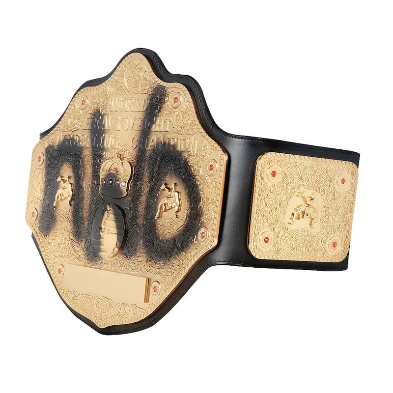 WCW Championship Replica Title Belt NWO Spray Painted Edition