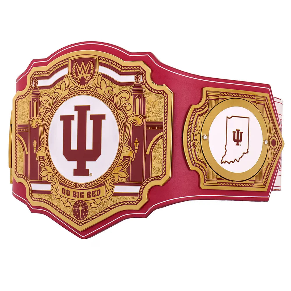 Indiana Hoosiers WWE Legacy Title Belt championship-style college sports collectible