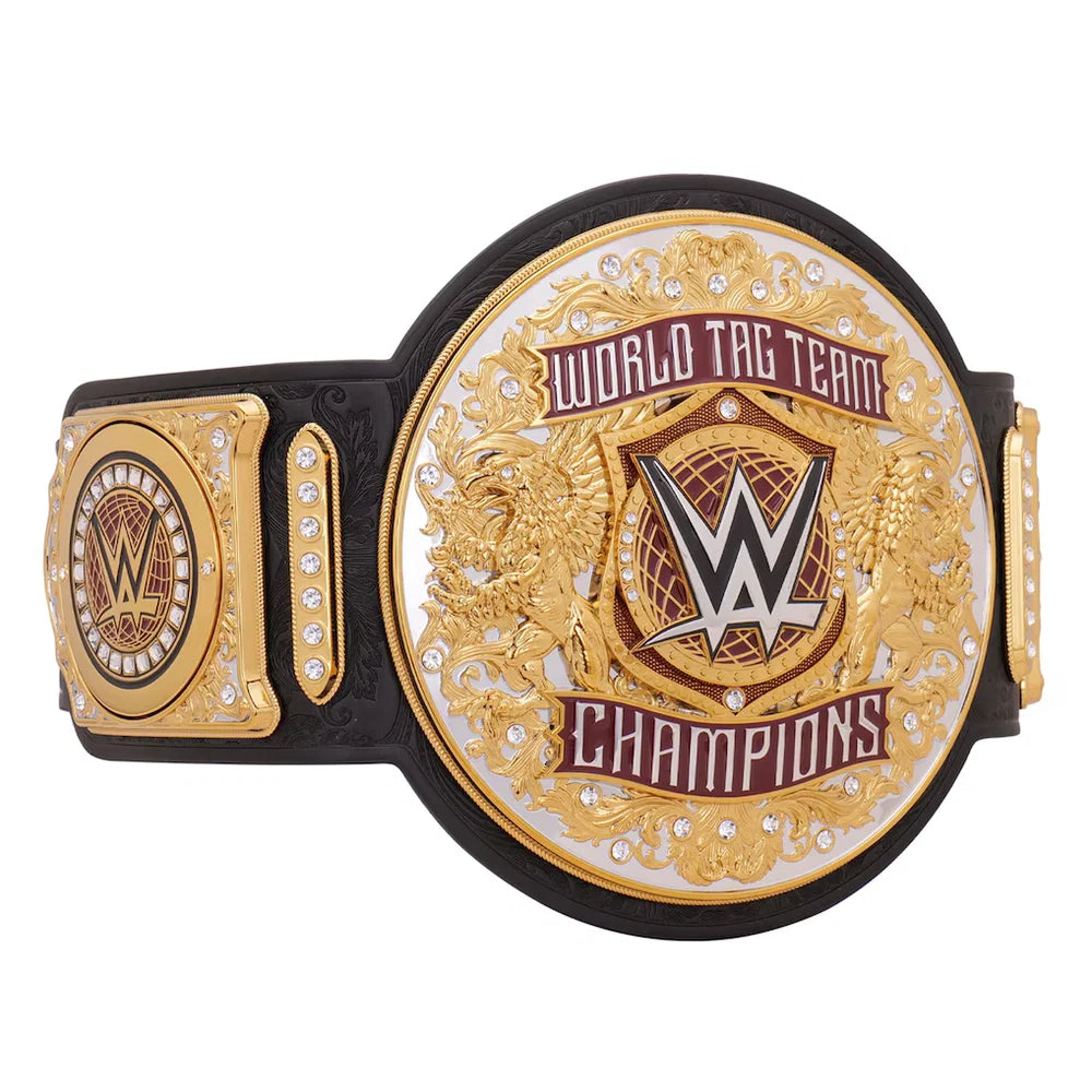 WWE World Tag Team Championship replica title belt wrestling collectible