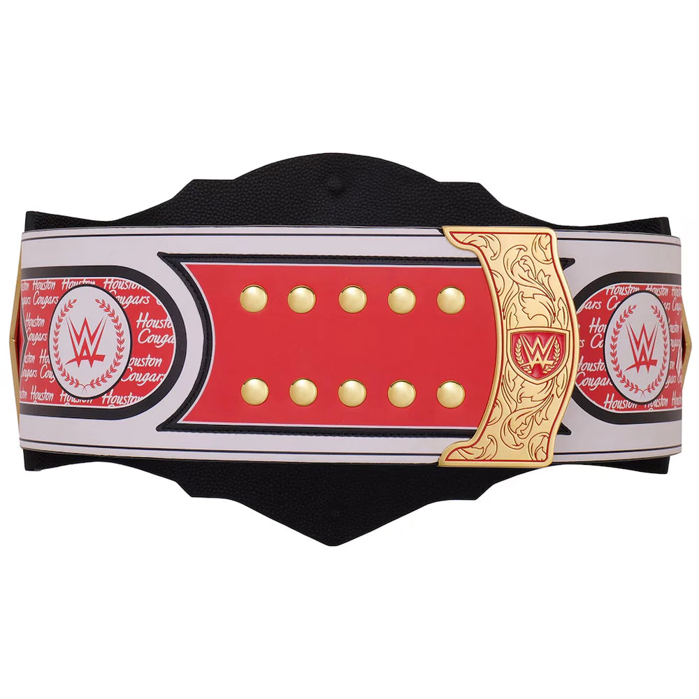 Houston Cougars WWE Legacy Title Belt championship-style college sports fan collectible