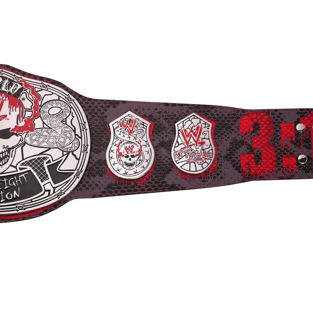 Stone Cold Steve Austin Blood From A Stone Signature Series wrestling title belt