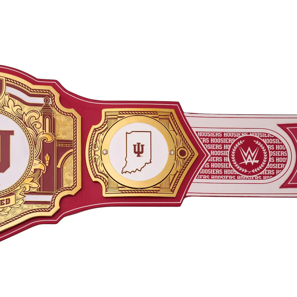Indiana Hoosiers WWE Legacy Title Belt championship-style college sports collectible