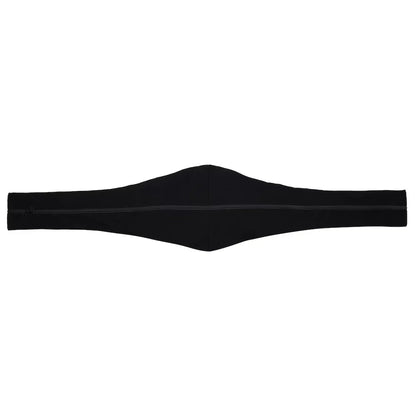 Black waist trainer on a white background