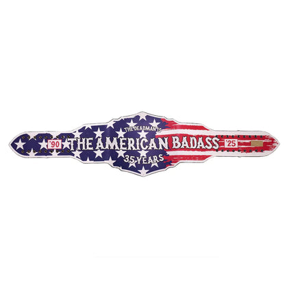 The Undertaker 35 Years American Badass Signature Series Championship Title Belt