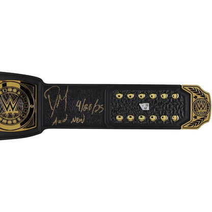 Dominik Mysterio Signed WWE Intercontinental Championship Replica Belt