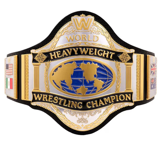 triple h 30 years evolution world heavyweight championship title belt