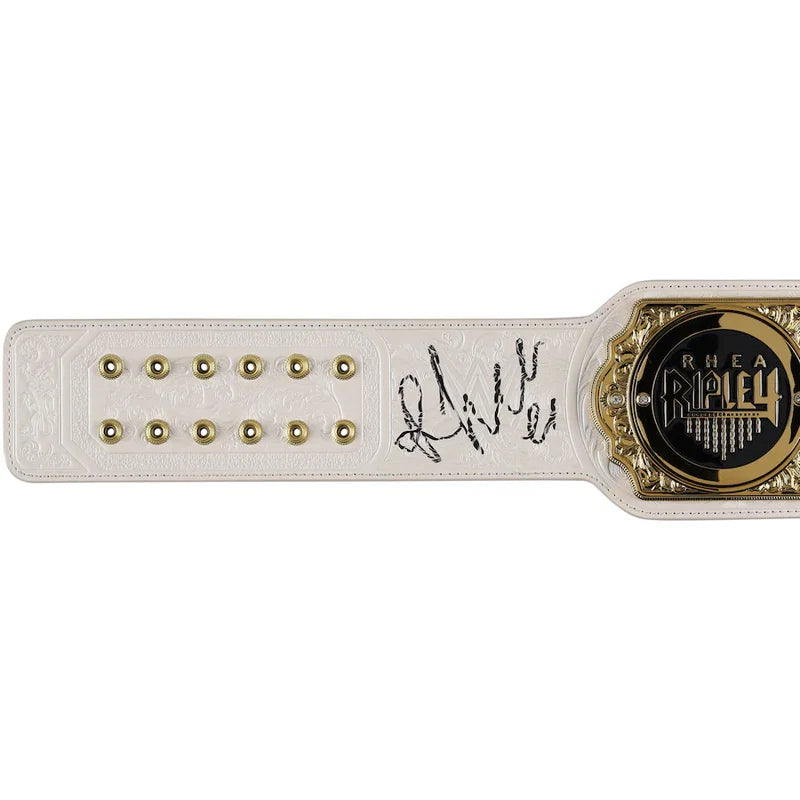 Stephanie Vaquer Signed WWE Women’s World Championship Replica Belt