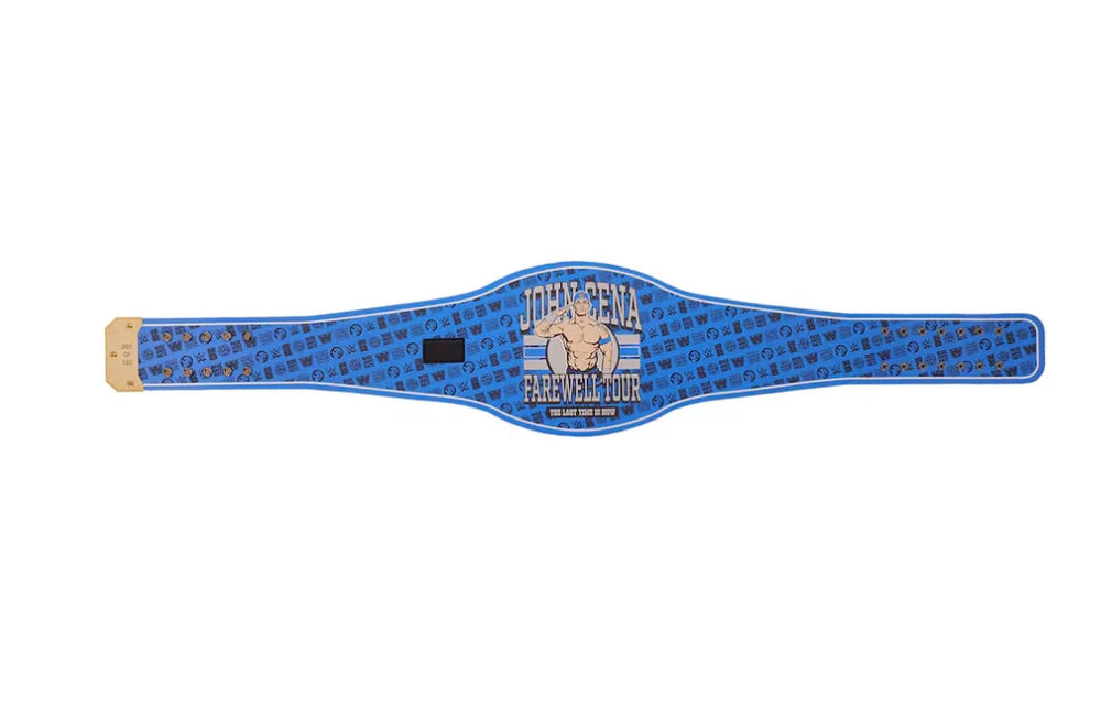 Grand Rapids Exclusive John Cena Farewell Tour 2025 Spinner Championship Replica Title